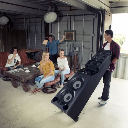 Equipo De Sonido Stereo Sony Muteki Mhc-v90 Torre Premium
