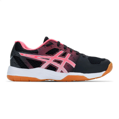 Tênis para mulher Asics Gel-Rebound cor cinza/rosa/branco - adulto 40 BR