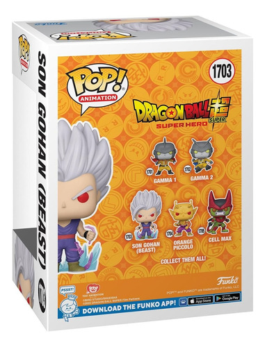 Funko Pop! Dragon Ball Super Hero - Son Gohan Beast #1703