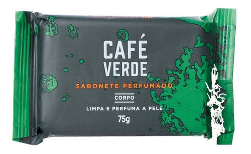 Sabonete Perfumado Café Verde 75 Gr - Loccitane Au Bresil