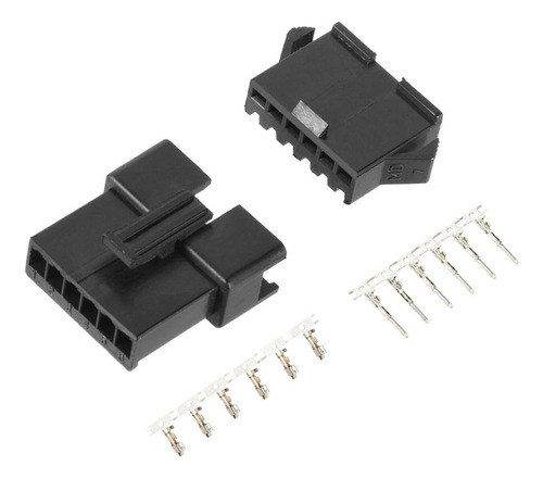 Kit Conector Jst Sm 6p Macho Y Hembra 6 Pines + Espadines