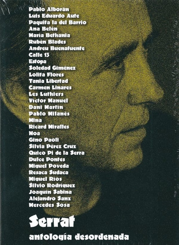 Cd Joan Manuel Serrat/antologia Desordenada 4cd