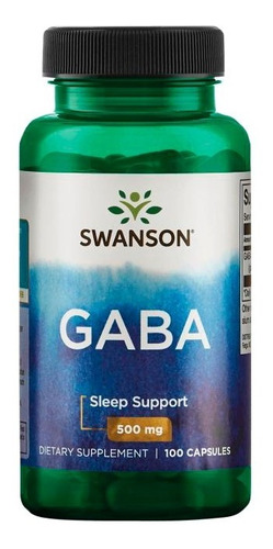 Gaba 500mg 100 Cap Envio Gratis!