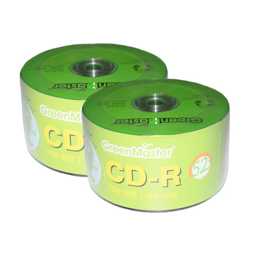 Cd-r Virgen Marca Greenmaster 100 Pzs