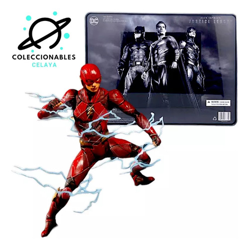 Flash Mezco Original Dc Justice League Zack Snyder Justicia (Usado)