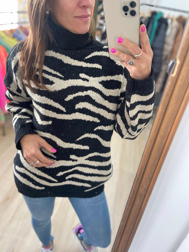Sweater Poleron Amplio Mujer The Big Shop