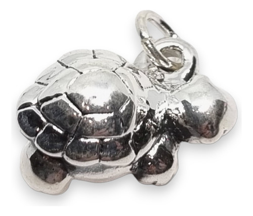 Dije Plata Inflada Tortuga 