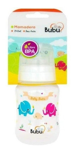 Mamadera Boca Ancha Bubu 240ml