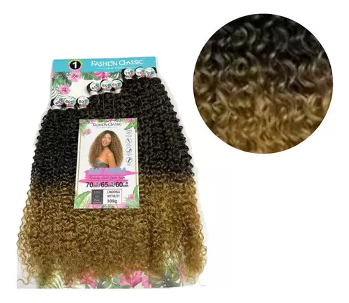 Cabelo bio fibra lindona cor 1 preto