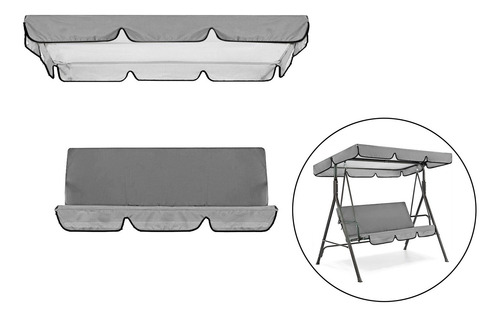 Juego De Funda Para Toldo Para Columpio De Patio,