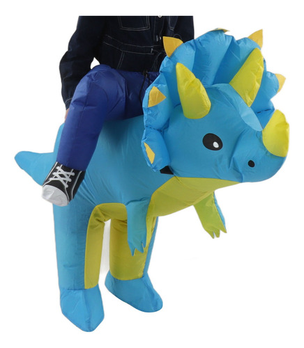 Dinosaur Costume Inflatable Halloween Cosplay Party Riding