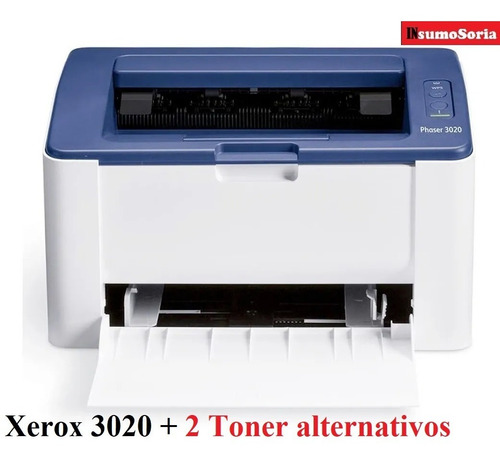 Impresora Xerox Phaser 3020 Con Wifi + 2 Toner Alt S/cargo