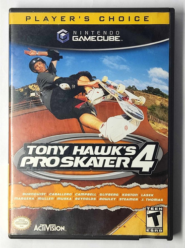 Tony Hawk's Pro Skater 4 Nintendo Gamecube Rtrmx Vj