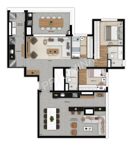 Imagem 15 de 15 de Apartamento À Venda No Bairro Jardim Prudência - São Paulo/sp - O-18518-30876