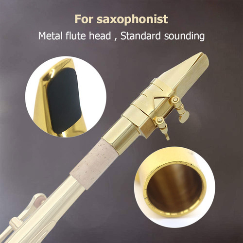 Imagem 9 de 9 de Boquilha Muslady 7c Alto Saxofone Instrumento Musical