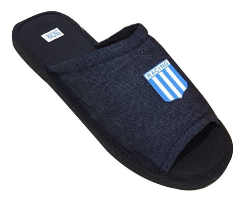 Pantuflas Chinelas Abiertas Hombre Varon Racing Escudo