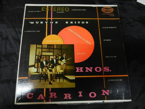 Hermanos Carrion Lp Nuevos Exitos Mx 1967