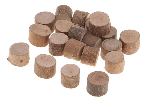 30 Piezas De Bloques De Naturales Mixtos, Manualidades, ,