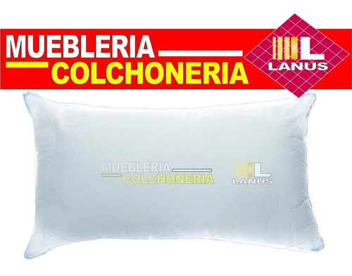 Almohada Cannon Vellón 70x40 Algodón Lavable Antialérgica