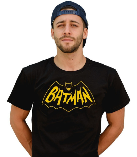 Remera Logo  Batman Del 66 Adam West