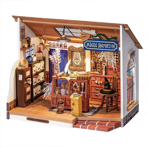 Rolife Kiki's Magic Emporium Dg155 Robotime Diagon Tienda