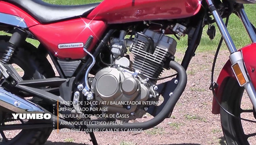 Yumbo Milestone 125 Financia Delcar Motos ®