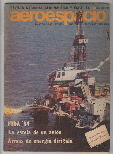Lote 4 Revistas Aeroespacio Nr 438-445-452-453 (Usado)