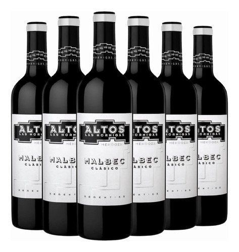 Vino Altos Las Hormigas Malbec Caja X 6 X 750ml