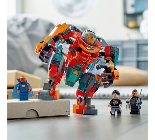 Imagem 7 de 8 de Lego 2 Em 1 Do Homem De Ferro Sakaariano De Tony Stark 76194