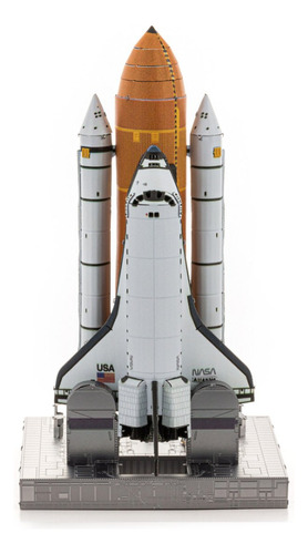 Quebra Cabeça Puzzle 3d Metal Ônibus Espacial Space Shuttle