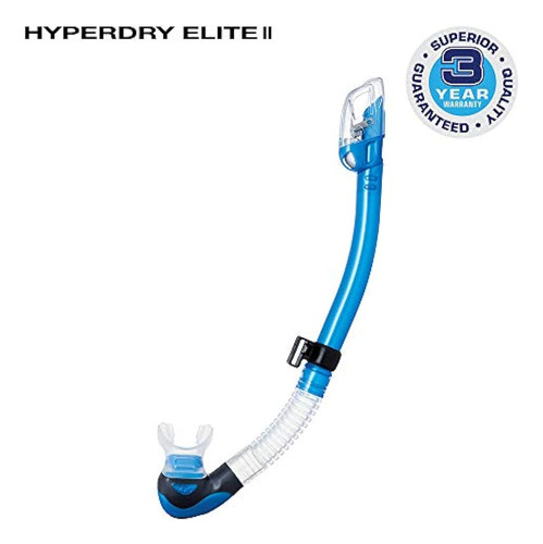 Tusa Hyperdry Elite Ii Dry Parte Superior Snorkel