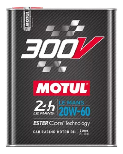 Motul 300v Le Mans Sae 20w60 - 100% Sintético 2 Litros