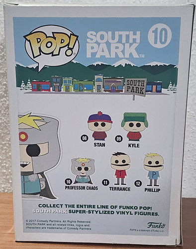 Funko Pop South Park Proffesor Chaos No.10 (Usado)