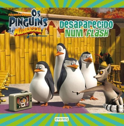 Libro - Os Pinguins De Madagáscar: Desaparecido Num Flash 