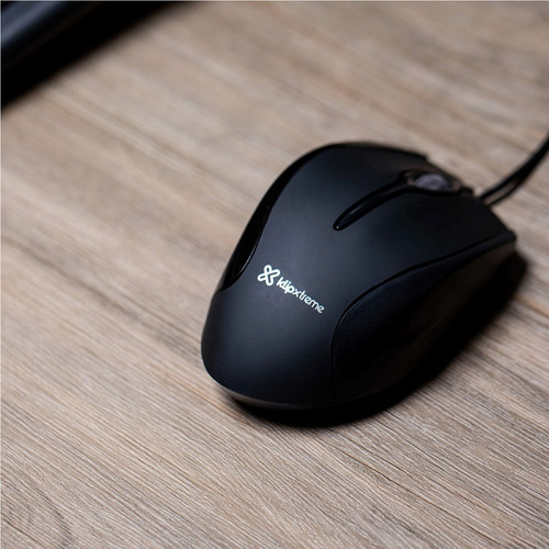 Imagen 4 de 6 de Mouse Klipxtreme Ebony Óptico 800dpi Kmo-104