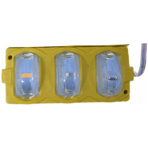 Modulo Cob Burbuja 12v Alta Potencia X 3 Led Ambar/ Amarillo