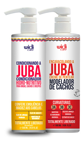 Condcionador E Encaracolando A Juba Widi Care 500ml 