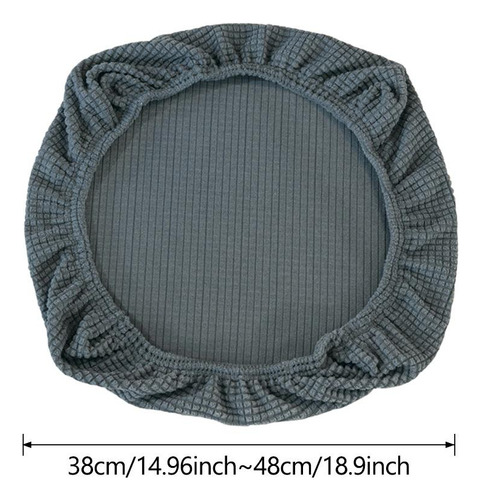 Funda Para Asiento De Gris Los 38-50cm Gris Gris Los 38-50cm