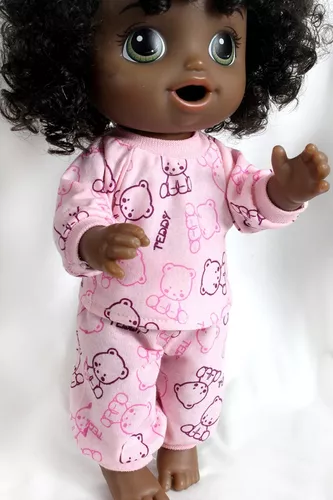 Roupinha Roupa P/ Boneca Baby Alive Pijama Malha 2023