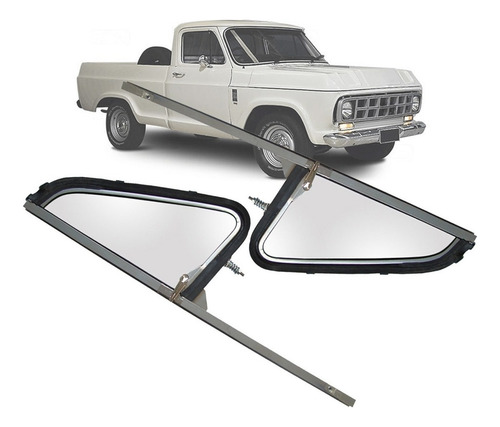 Par Quebra Vento Ventarola Gm C10 A10 C14 D10 1964 A 1984