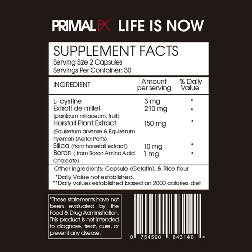 Innerx Primal Fx Detiene Caída Del Cabello