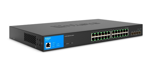 Switch Poe 480w Admin Gigabit 24p Y 4 Sfp+ Linksys Lgs328mpc