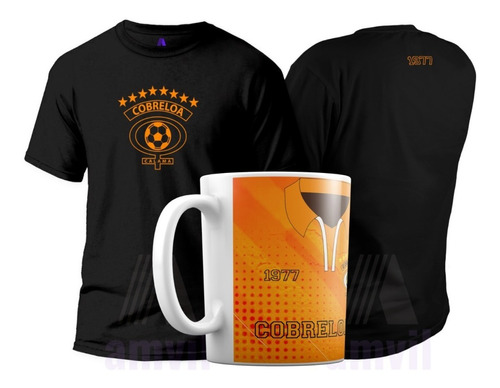 Polera Cobreloa Fútbol Más Taza 