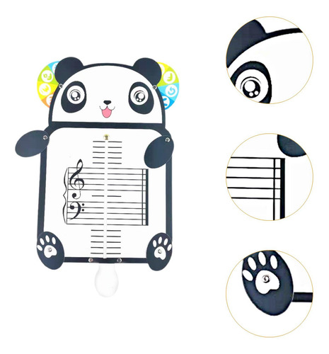 Tablero De Lectura Musical, Tablero De Forma De Panda