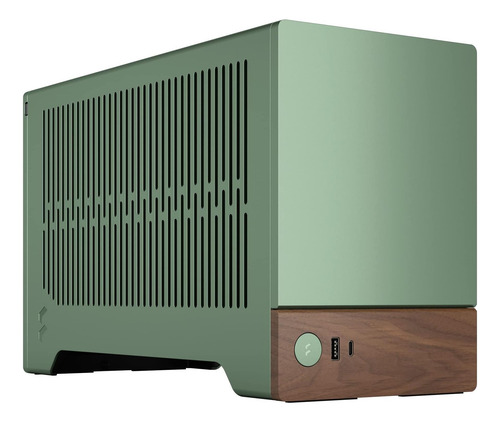Diseño Fractal Terra Jade - Panel Frontal De Nuez De Madera
