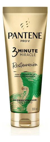 Acondicionador Pantene Pro V 3 Minute Miracle Restauración 300ml