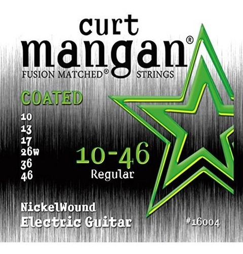 Curt Mangan 10-46 Cuerda Guitarra Electrica Niquel