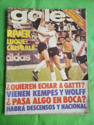 Goles 1499 11/10/1977 River Luque Kempes Gatti Boca