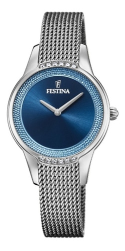 Reloj Festina Mujer Dama F20494 Con Cristales Swarovski