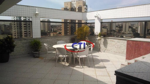Imagem 22 de 23 de Cobertura Com 4 Dormitórios À Venda, 310 M² Por R$ 1.500.000,00 - Nova Petrópolis - São Bernardo Do Campo/sp - Co0103